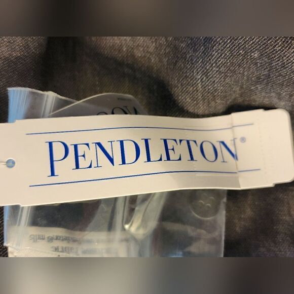 Pendleton Dark Gray Virgin Wool Madison Trouser Pants Size 14P - Picture 6 of 9